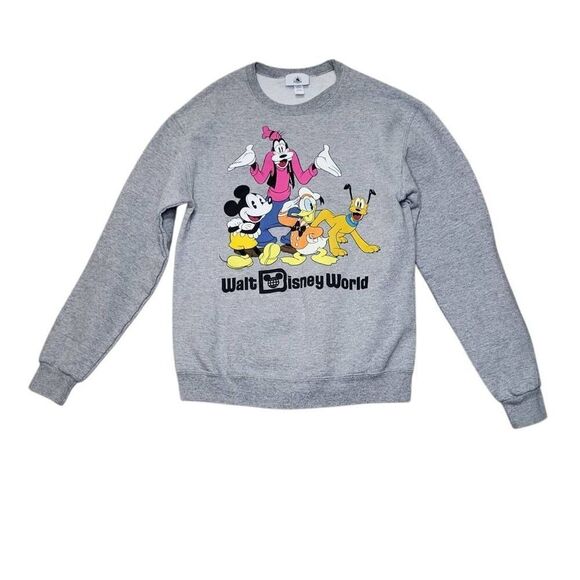 Walt Disney World Mickey Mouse and Friends Sweatshirt Women's Size Small - Picture 1 of 7